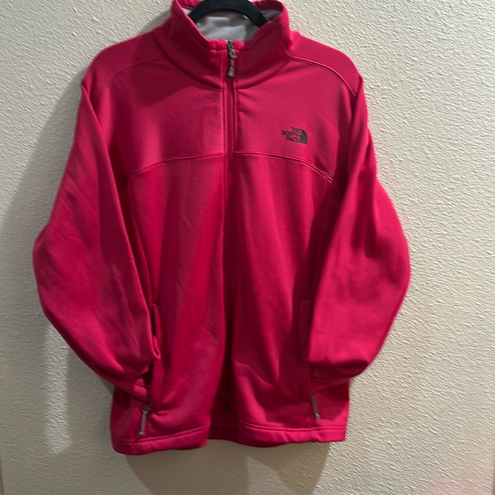 Pink North Face Jacket
